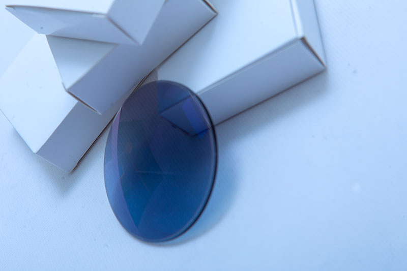 Lentille optique coupe bleue Uv420 photochromique bifocale en plastique 1.563